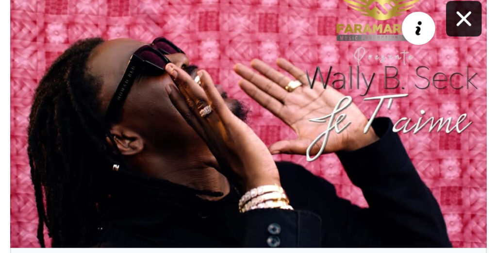 Wally Seck dévoile le clip de son tube amoureux ‘Je t’aime’