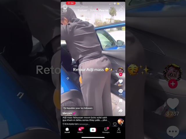 (Vidéo)  : Adji Mass choque la toile après son BBL parfait