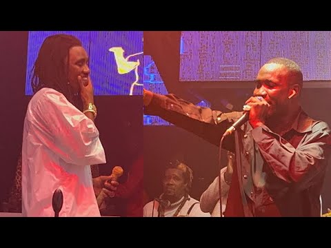 (Vidéo) : Lama Ndiaye chàuffe la scène de Wally Seck
