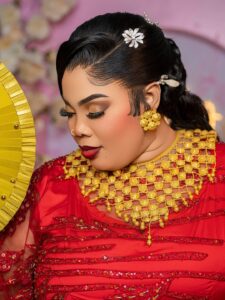 Bb Binta, Kiné Ndiaye et Sidy Diop aux côtés de Diodio Glow pour le baptême de sa fille