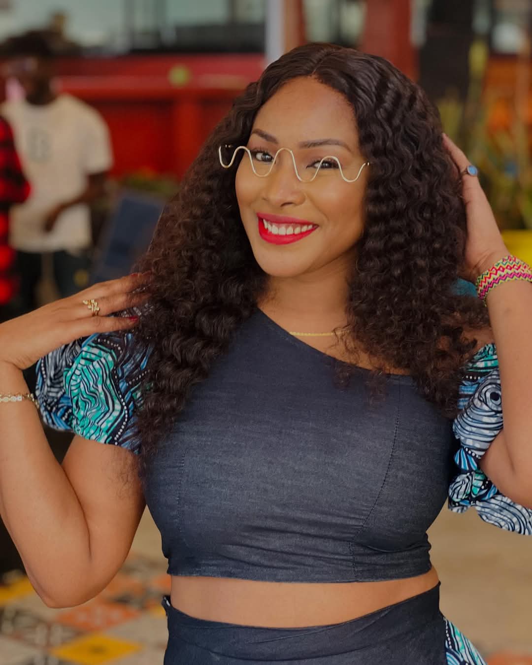 La simplicité élégante de Chadia en tenue wax