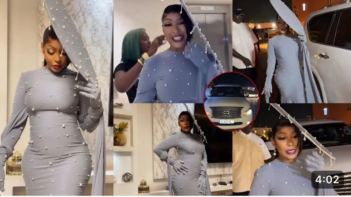 (Vidéo)- Viviane Chidid sort le grand jeu : robe majestueuse et chapeau glamour