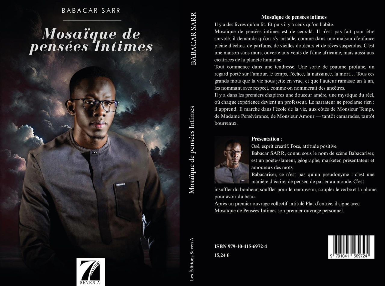 «Mosaïque de pensées intimes»: Babacar Sarr publie un cri d’âme et d’espoir