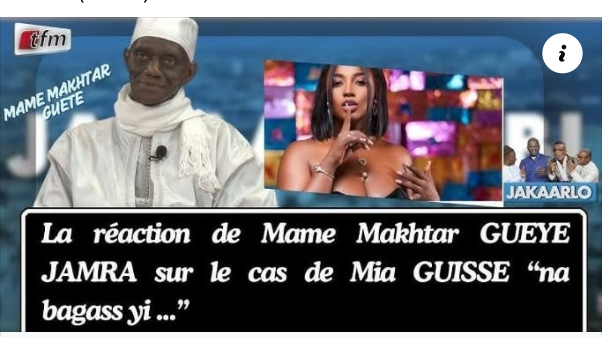 « Jakaarlo » : Mame Makhtar Gueye revient à la charge, « Wally Seck a réussi sa carrière pourtant il a… » (vidéo)