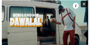 (Clip officiel)- Gorgui Ndiaye charme avec son nouveau single « Dawalal »