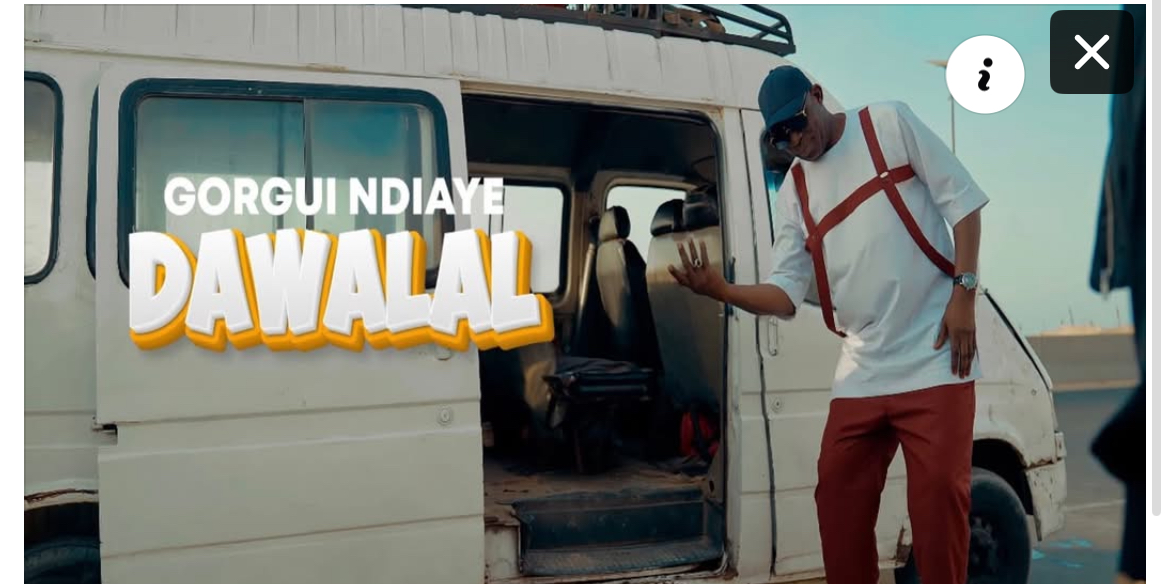 (Clip officiel)- Gorgui Ndiaye charme avec son nouveau single « Dawalal »