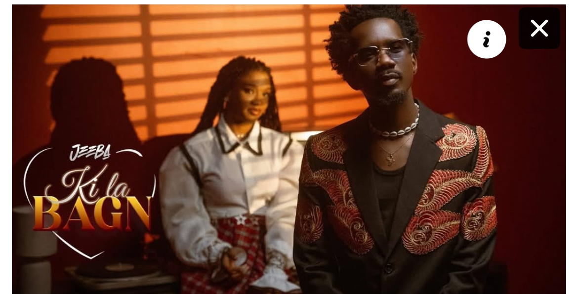 (Clip officiel)- Jeeba frappe fort avec son nouveau hit « Ki la bagn »