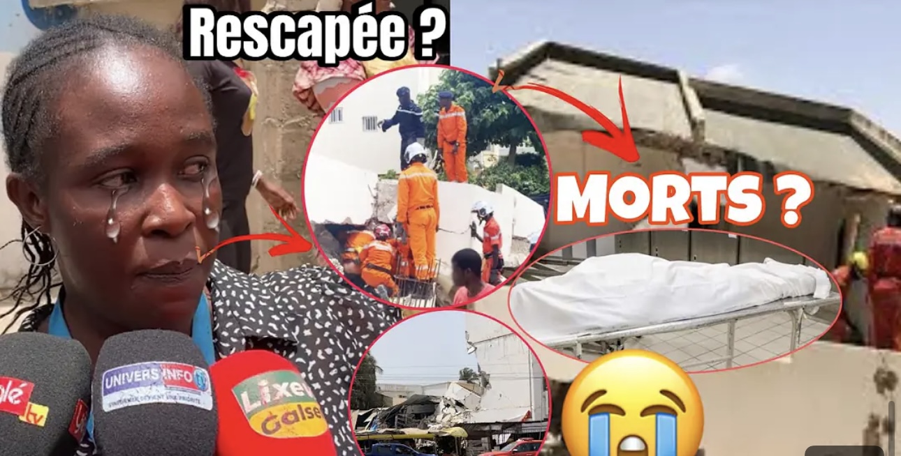 (Vidéo) – Efføndrement d’un immeuble à Ngor : Une rescapée retrace l’horrible film, « bi mouy danou… »