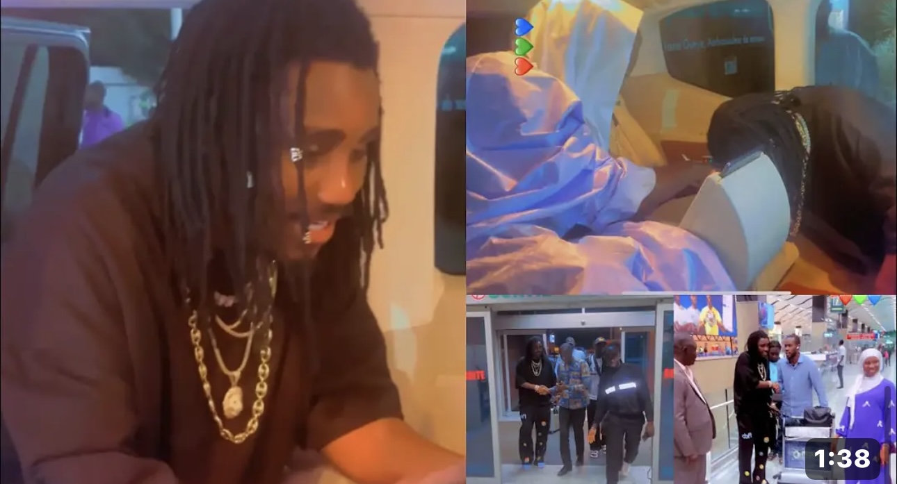(Vidéo) – Concert en Italie : Wally s’envole après avoir reçu les prières de son marabout…