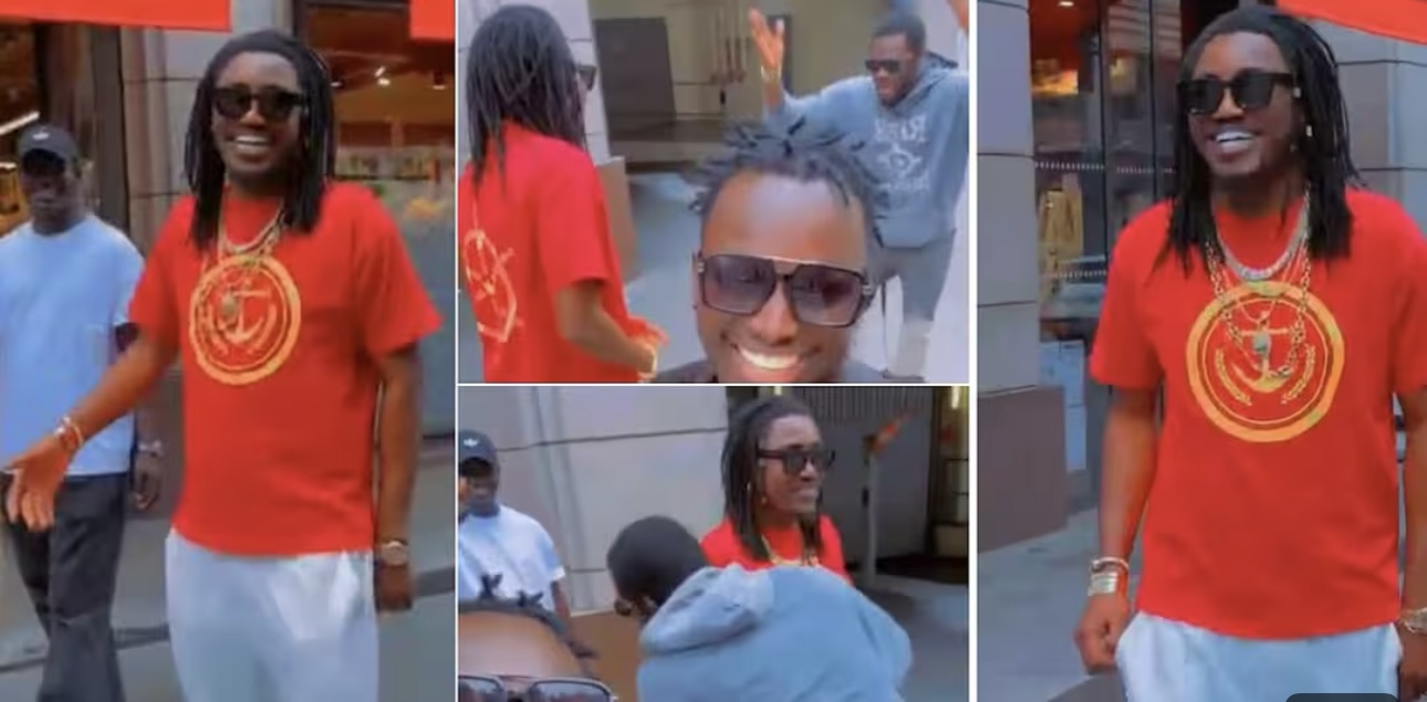 (Vidéo) – Disque d’or de Wally Seck : Omaro laisse exploser sa joie dans les rues de Paris…