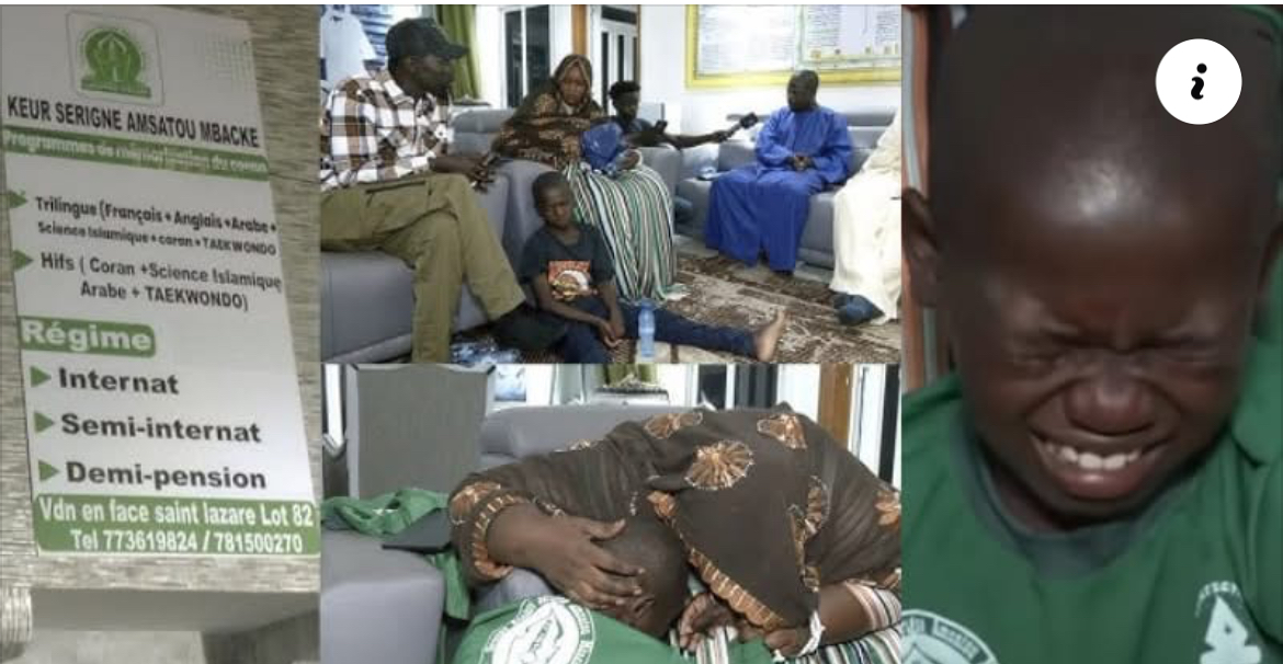 (Vidéo)- Ameth Ndiaye envoyé de force à l’internat : il craque et fond en larmes