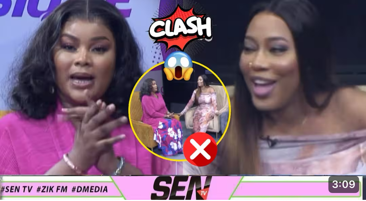 Jeanne et Aïcha Thiam se disputent en direct sur la Sen Tv