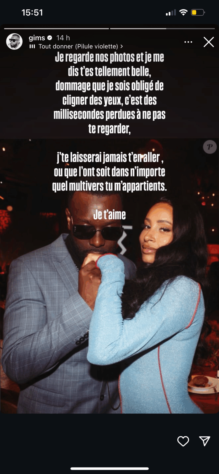 (Vidéo): Divorce avec DemDem, Gims réagit : «Je ne te laisserai jamais t’en aller »