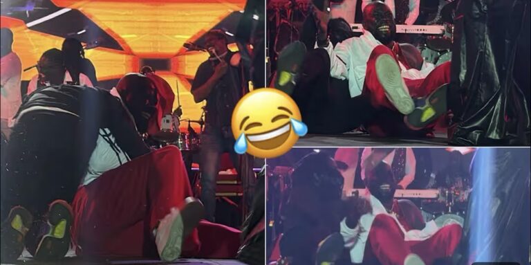 (Vidéo) – Concert de Wally Seck : La chute spectaculaire de son danseur Eumeudy Badiane…