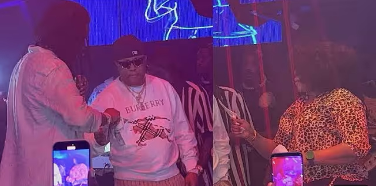 (Vidéo) – Malick Nar et Amina Poté affichent une grande complicité sur la scène de Wally Seck…