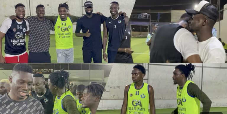 (Vidéo) – Match de Gala : Quand Wally Seck, Sadio Mané, Ismaïla Sarr et Cheikhou Kouyaté se retrouvent…