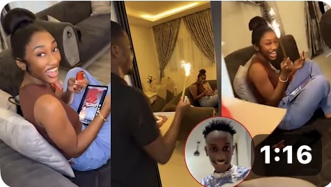 (Vidéo) – Anniversaire de Bb Bineta : La belle surprise de son mari Fallou émeut les internautes…