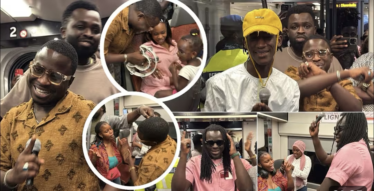 (Vidéo) – TER : Sidy Diop, Tarba Mbaye, Baye Mass et Ousmane Bongo partagent une belle ambiance…