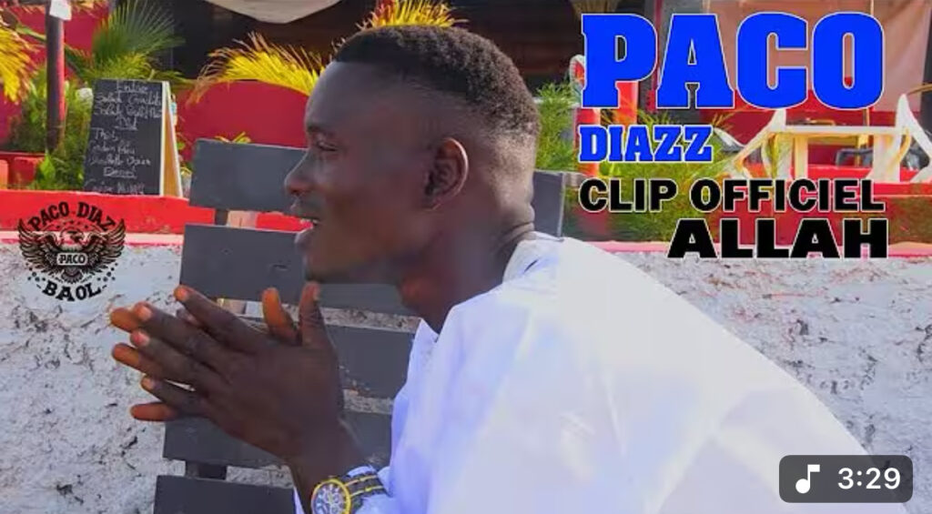 (Clip officiel)- « Allah » : le nouveau titre de Paco Diaz dédié à Dieu