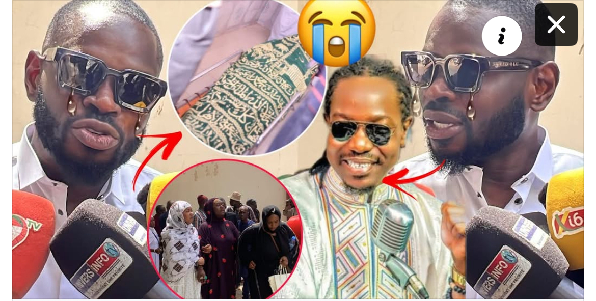 Levée du corps de Dj Nicolas: Pape Cheikh Diallo rend un dernier hommage à son ami intime
