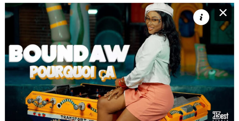(Clip officiel)- La jeune chanteuse Boundaw dévoile son nouveau single “Pourquoi Ça”