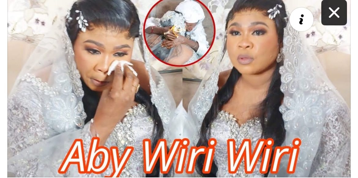 (Vidéo)- L’actrice comédienne Aby de la série Wiri Wiri s’est mariée.