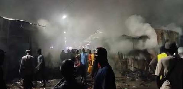 Drame nocturne à Touba : le marché Ockass encore ravagé par un incendie…