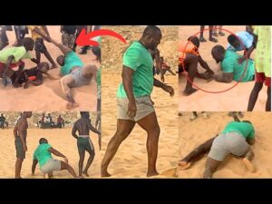 (Vidéo) : Modou Lo malmené par les enfants. Regardez !