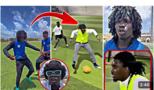(Vidéo): Dudu Fait des Vidéos dans la peau de Wally Seck au foot amuse la toile