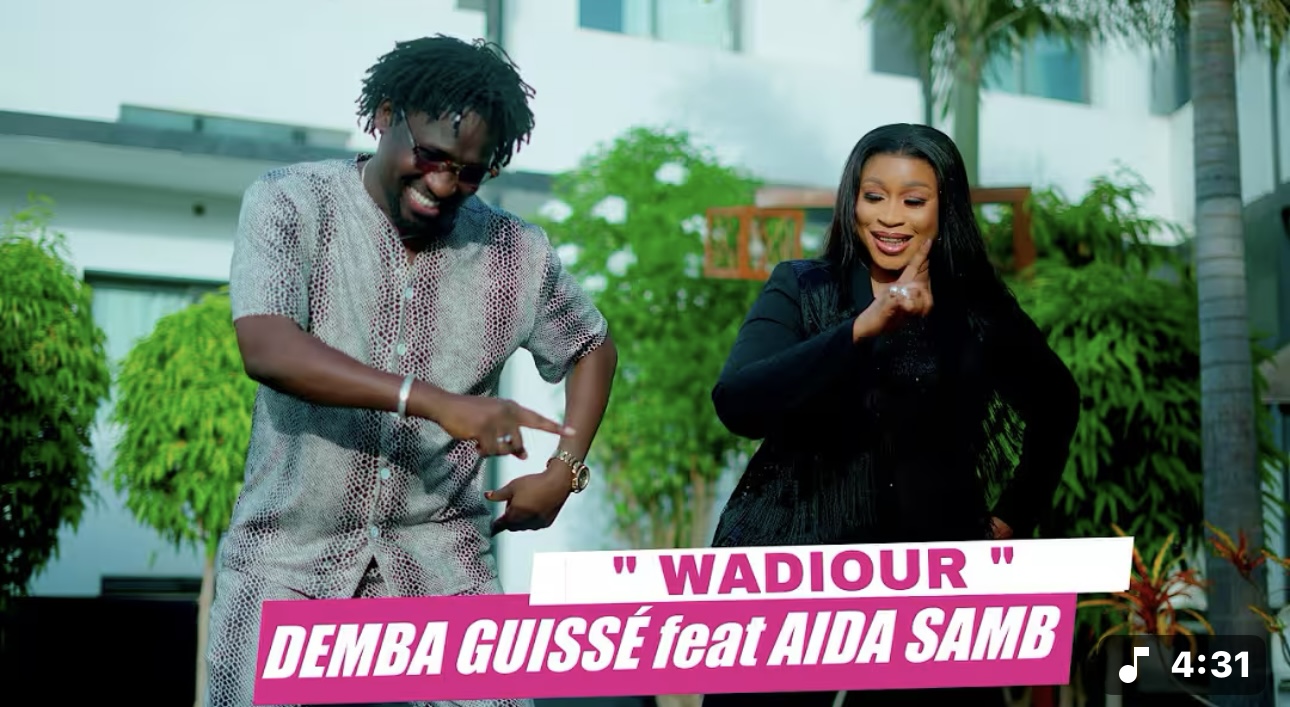 (Clip officiel) – « Wadiour », le nouveau clip de Demba Guissé en feat avec Aïda Samba.