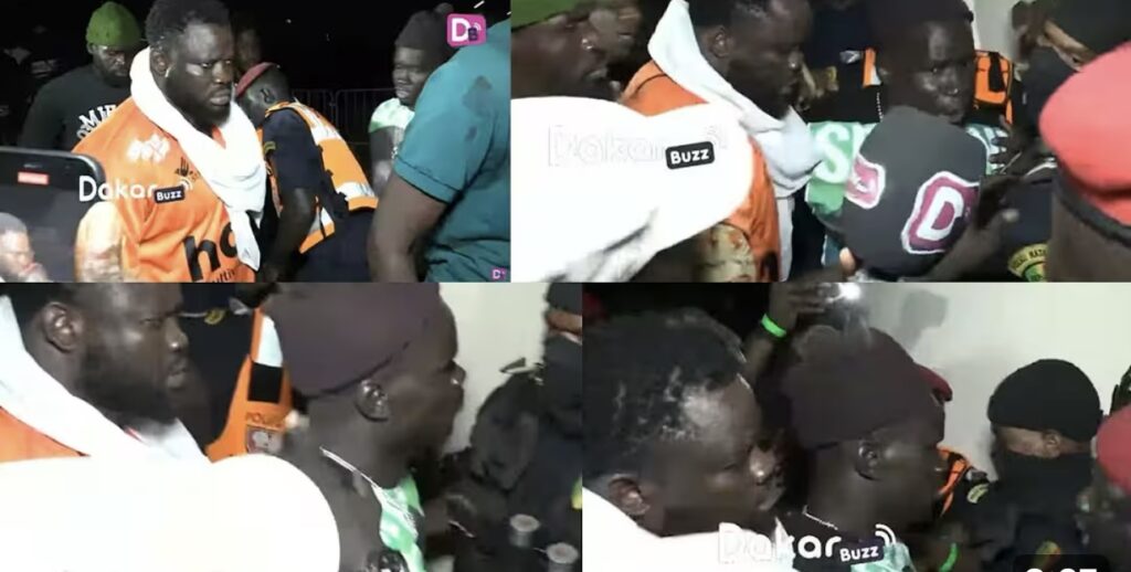 (Vidéo) – Face à face contre Franc : Le vif accrochage d’Eumeu Sène avec les forces de l’ordre…