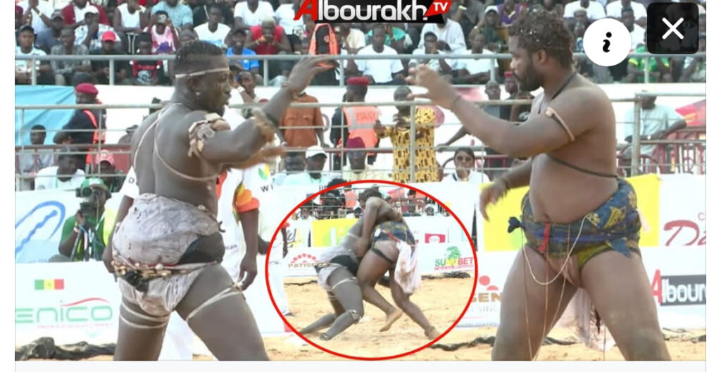 Arène nationale : Ada Fass bat Liss Ndiago avec une magnifique prise (vidéo)