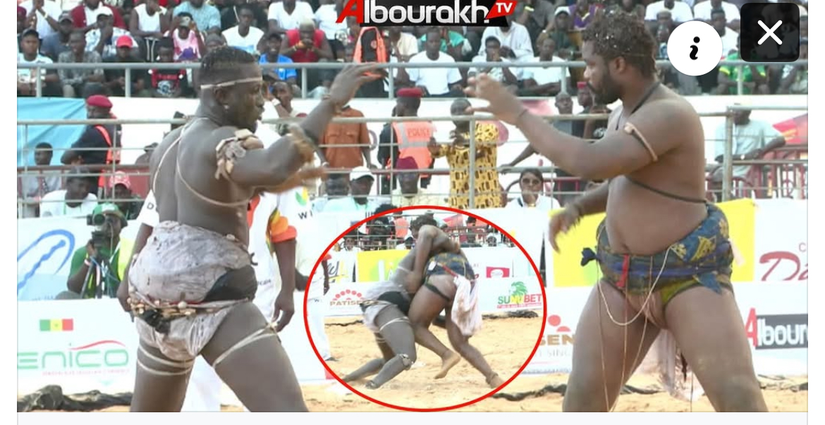 Arène nationale : Ada Fass bat Liss Ndiago avec une magnifique prise (vidéo)