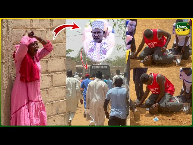 (Vidéo) : Arrivée de la dépouille de Serigne Issa : Ses talibés inconsolables, entrent en transe
