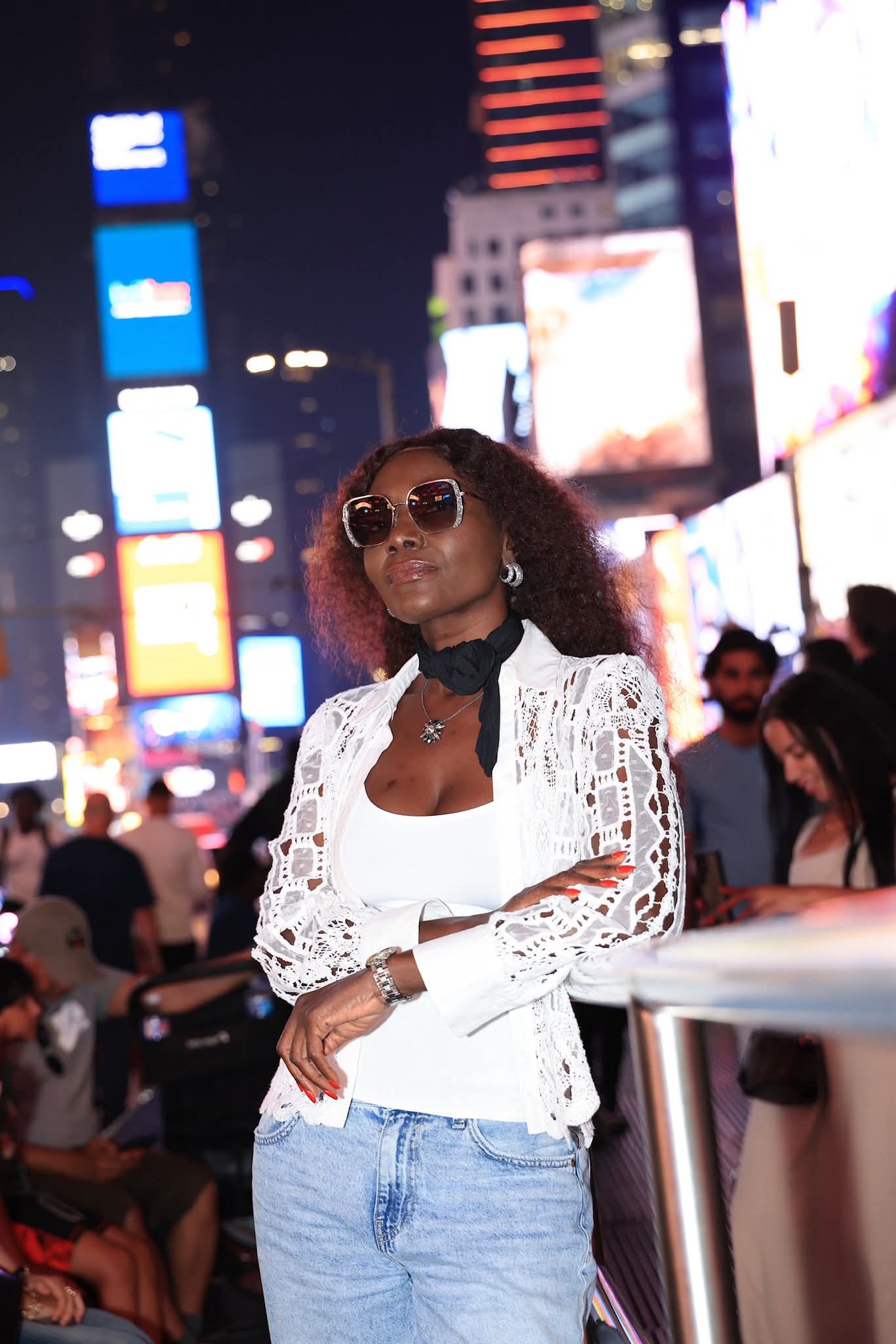 Photos : Coumba Galo Seck illumine les rues de New York