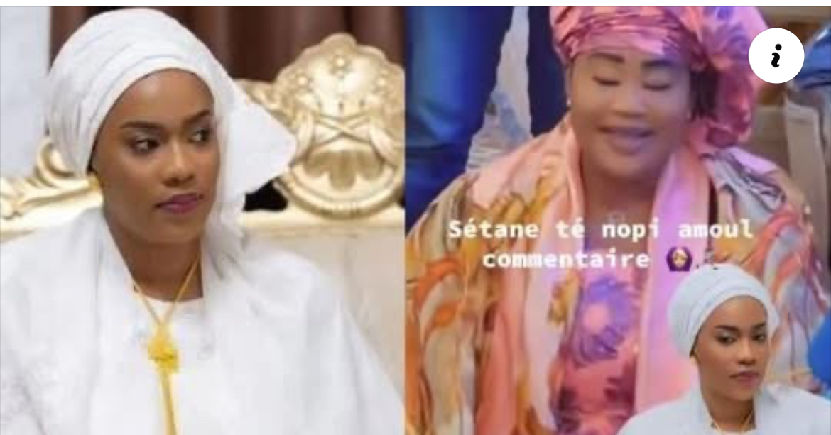 À Touba, Absa Faye reçue par Sokhna Balla Mountakha et Fatou Gueweul… (vidéo)