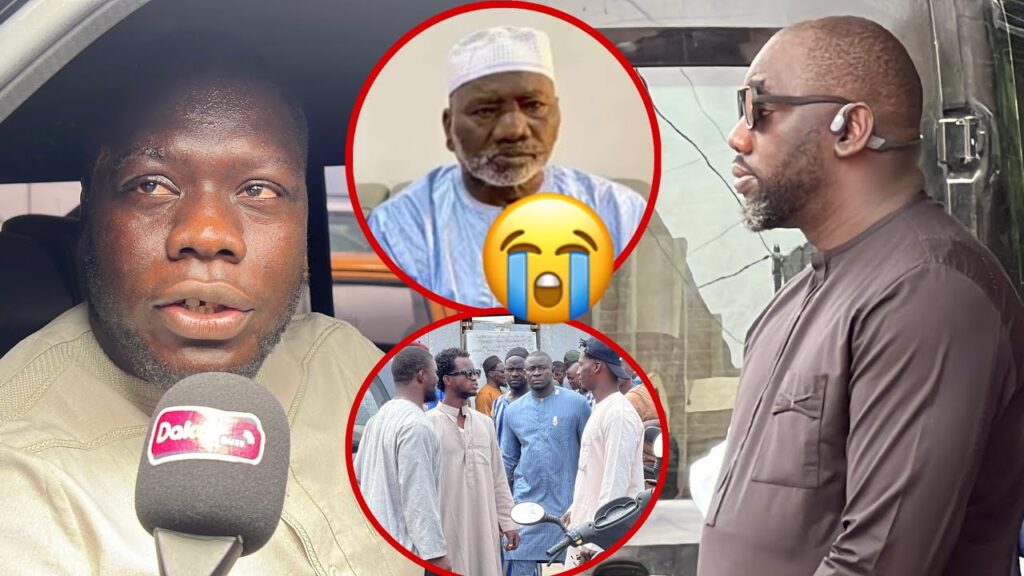 Franc et Papis Xaragne présentent leurs condoléances à Niang Kharagne Lo après le décès de son père