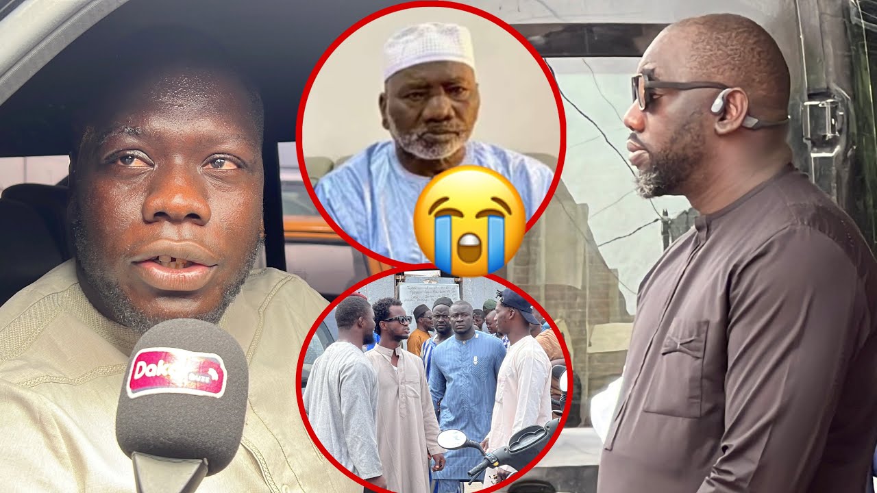 Franc et Papis Xaragne présentent leurs condoléances à Niang Kharagne Lo après le décès de son père
