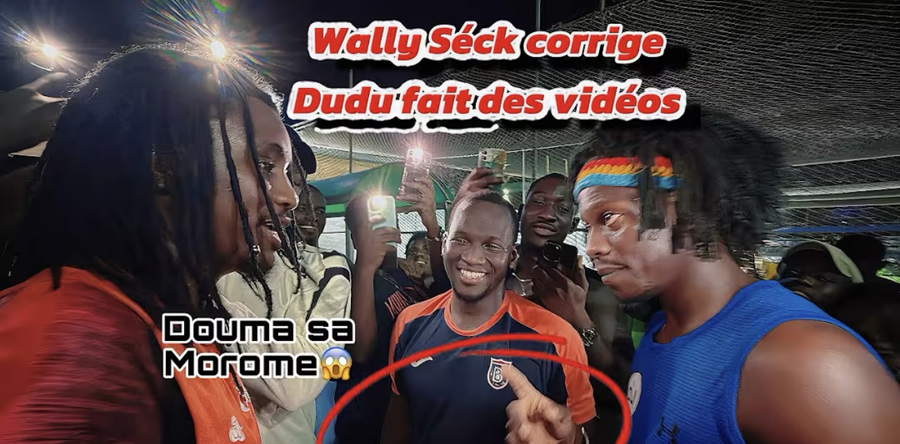 (Vidéo) – Wally Seck et Dudu fait des vidéos sur le même terrain : Une rencontre à mourir de rire…