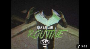 (Clip officiel) – Karballah dévoile un magnifique clip, « Routine ».