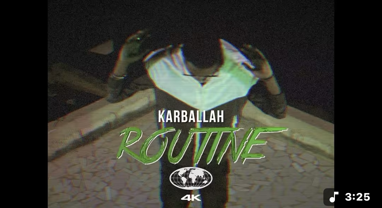 (Clip officiel) – Karballah dévoile un magnifique clip, « Routine ».