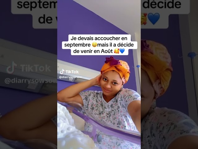 Carnet rose : Fanta Seydi Famille Sénégalaise a donné naissance à son premier enfant