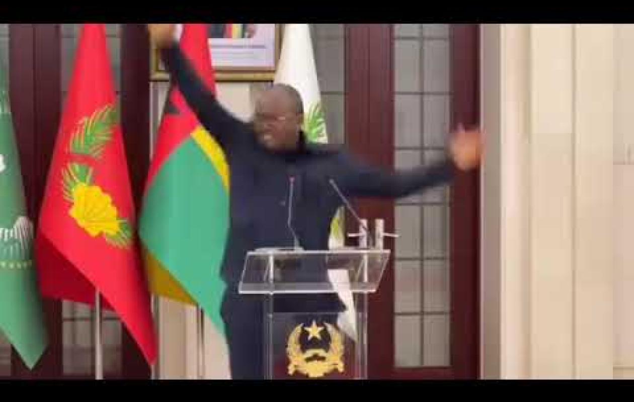 Vidéo- Guinée-Bissau : malaise du Premier ministre en pleine cérémonie