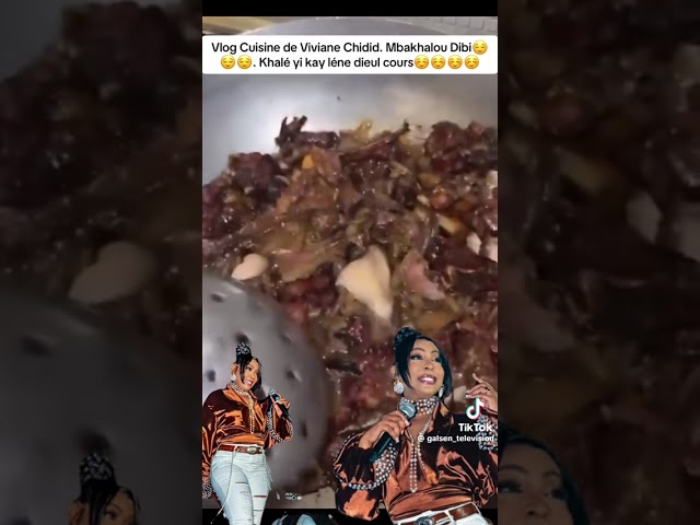 (Vidéo) : Mbaxal dibi : Viviane surprend encore ses fans en cuisine