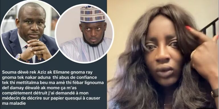 (Vidéo) – Awa Baldé laisse éclater une fois de plus sa colère contre Elimane Ndiaye et Aziz Ndiaye…