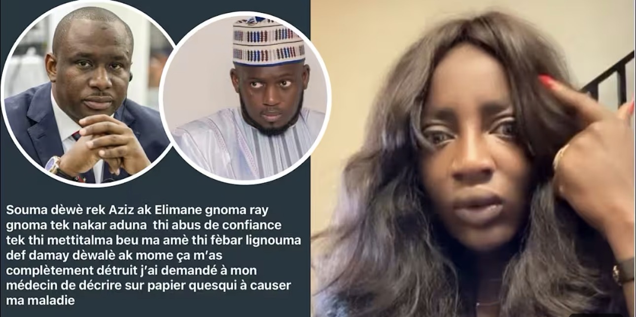 (Vidéo) – Awa Baldé laisse éclater une fois de plus sa colère contre Elimane Ndiaye et Aziz Ndiaye…