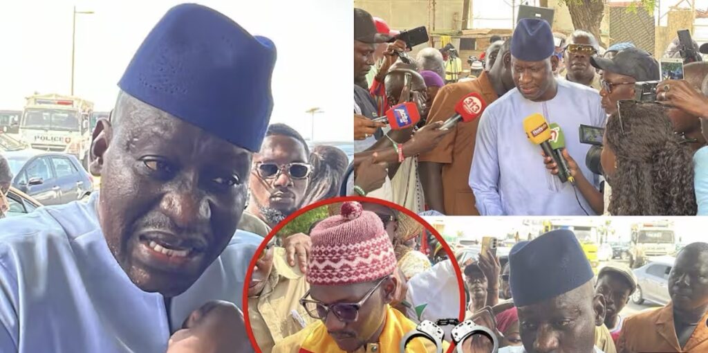 (Vidéo) – Convocation de Lamignou Darou : le maire de Dakar Abass Fall vole à son secours…