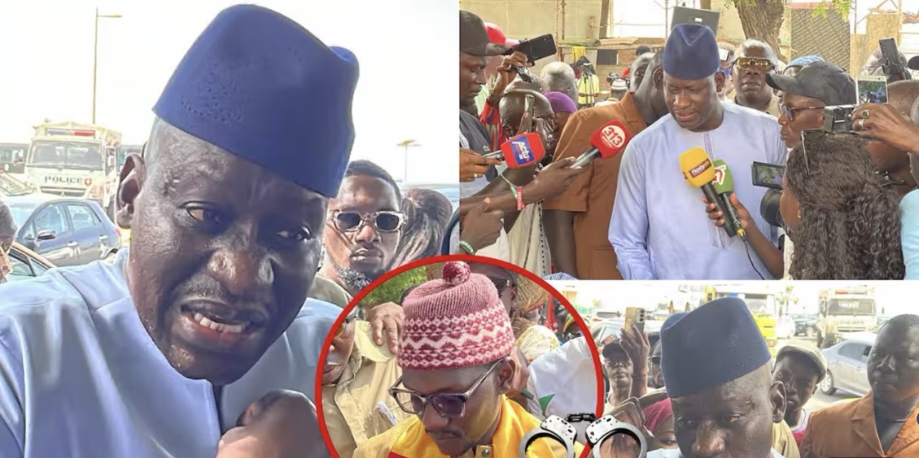 (Vidéo) – Convocation de Lamignou Darou : le maire de Dakar Abass Fall vole à son secours…
