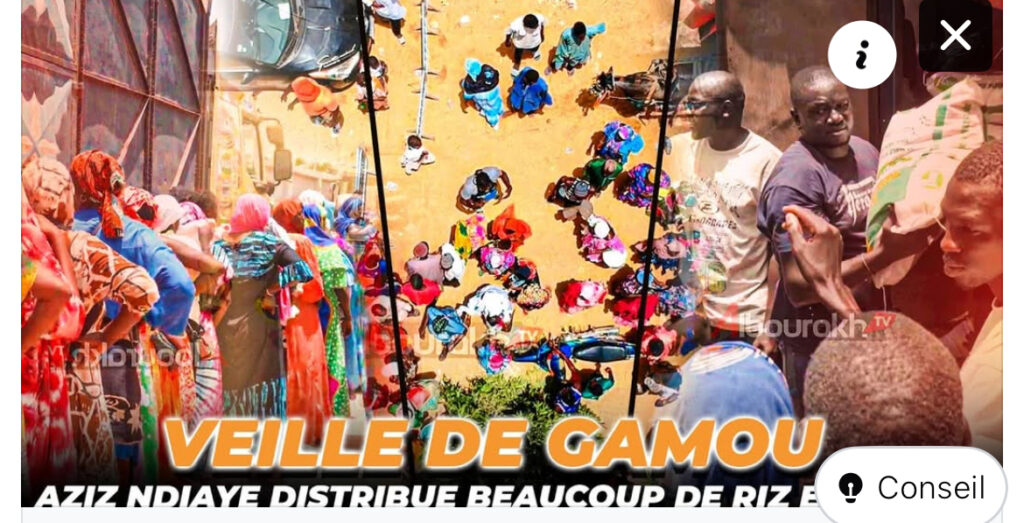 (Vidéo)- Tivaoune: Aziz Ndiaye soulage des centaines de familles