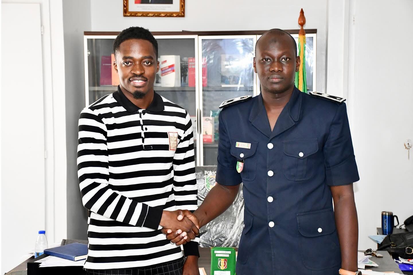 Pa Oumar Diop (POD), nouveau ambassadeur de la Police nationale